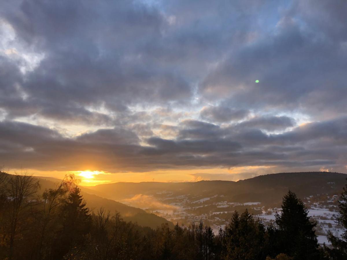 Le Gite Cozy De Bouvacote Avec Vue Panoramique Et Sauna Ле-Толи Экстерьер фото