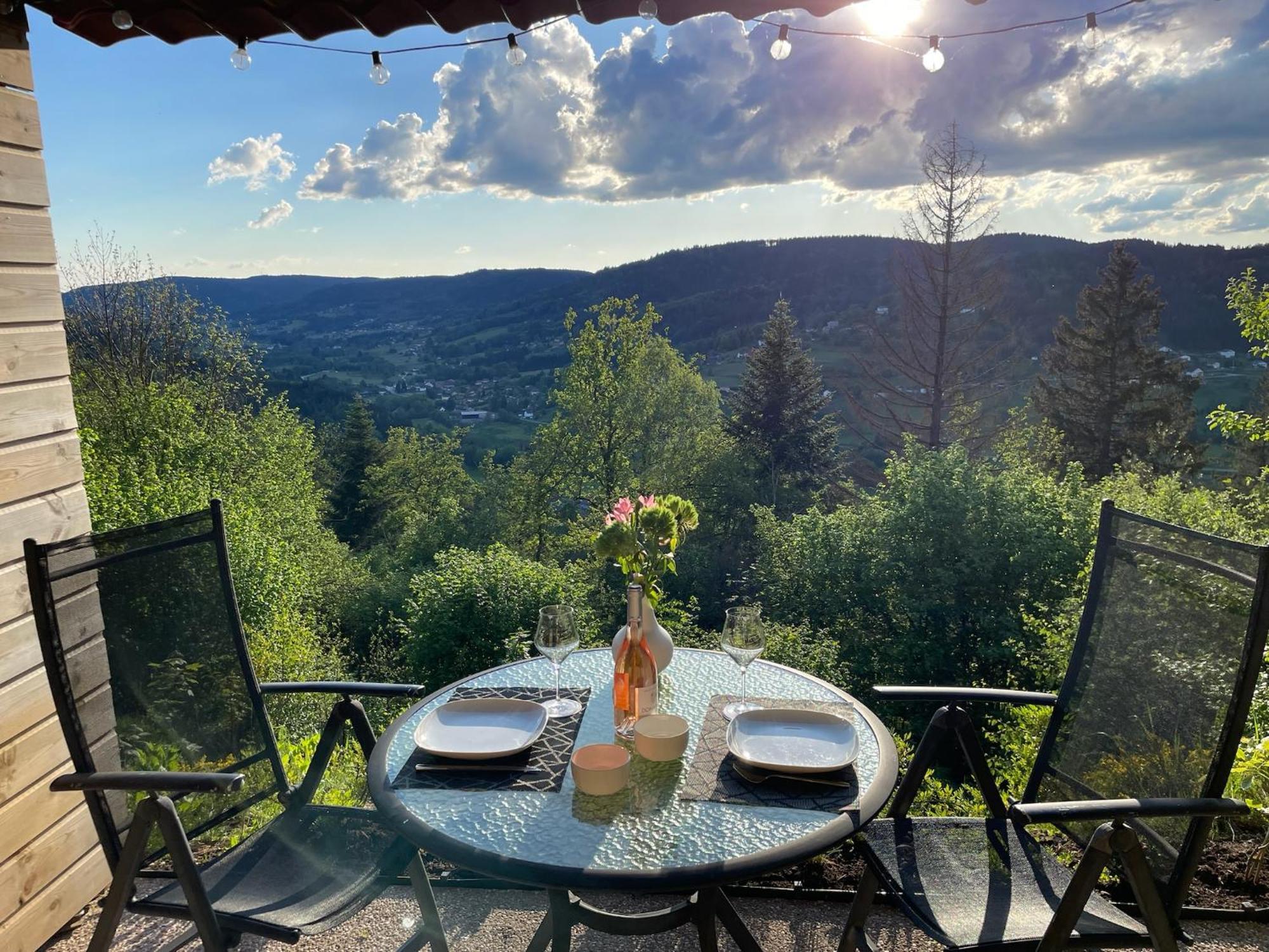 Le Gite Cozy De Bouvacote Avec Vue Panoramique Et Sauna Ле-Толи Экстерьер фото