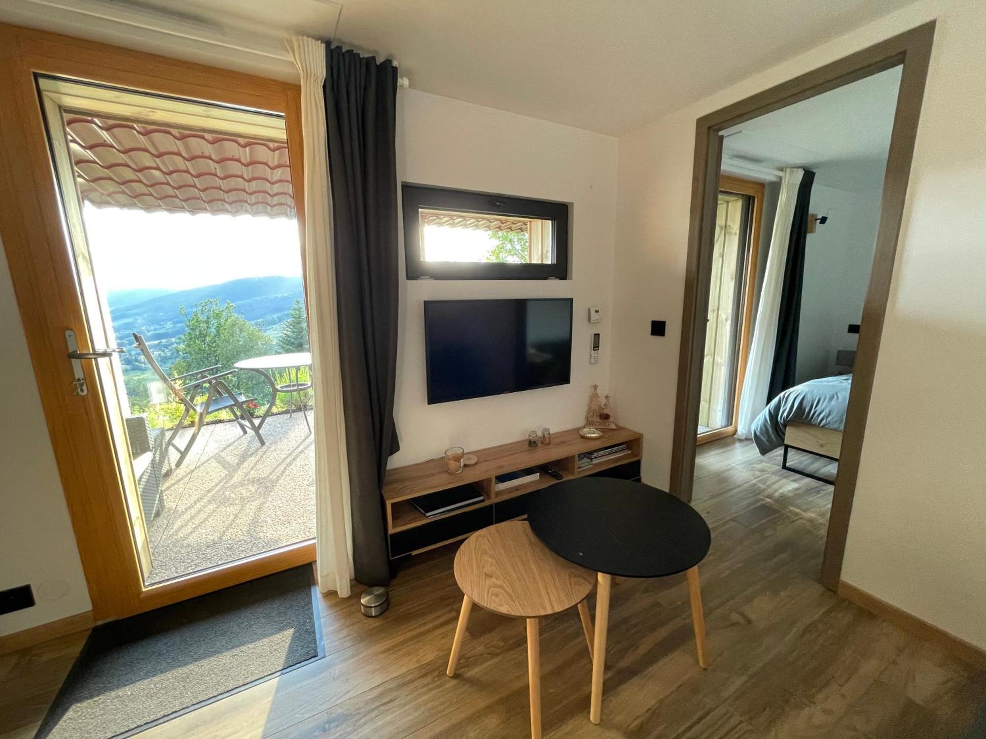 Le Gite Cozy De Bouvacote Avec Vue Panoramique Et Sauna Ле-Толи Экстерьер фото